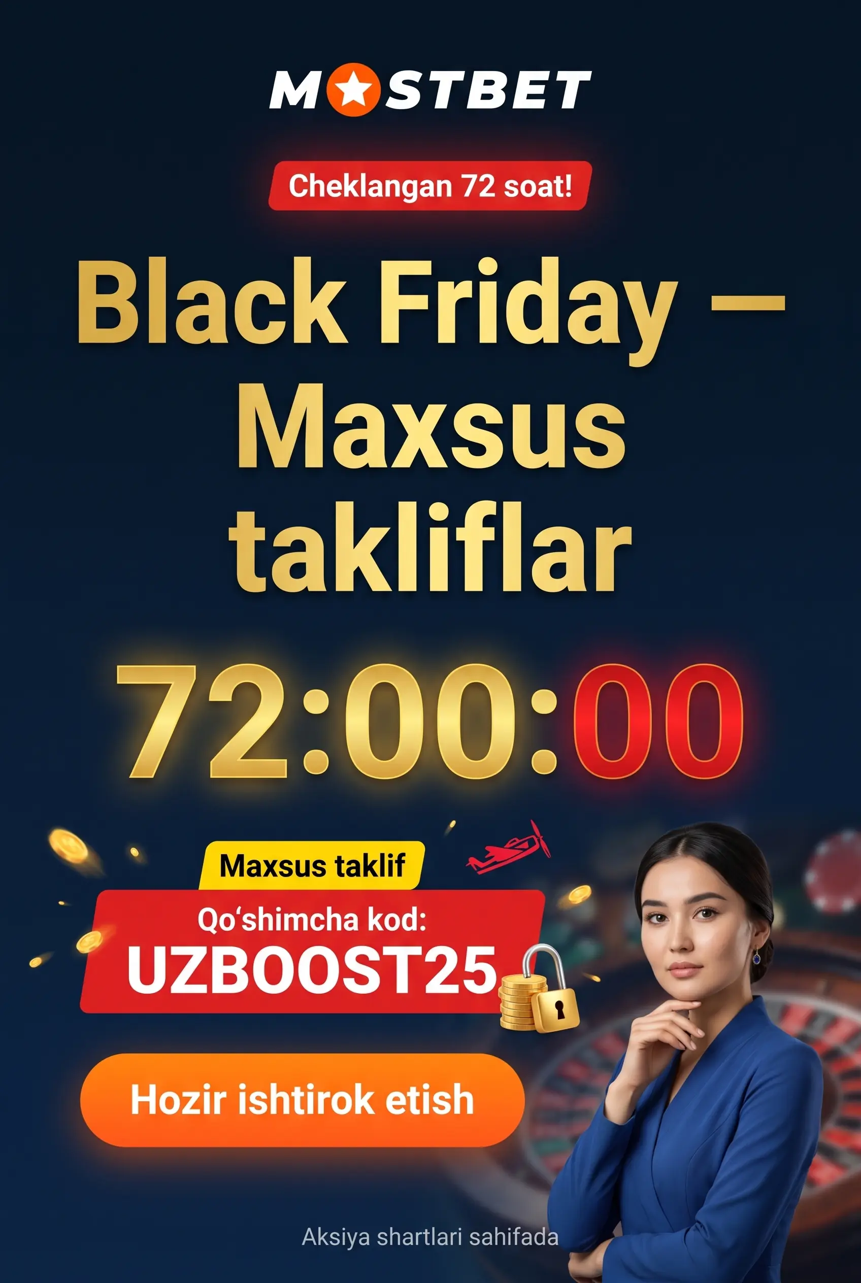 Black Friday va mavsumiy aksiyalar tasviri