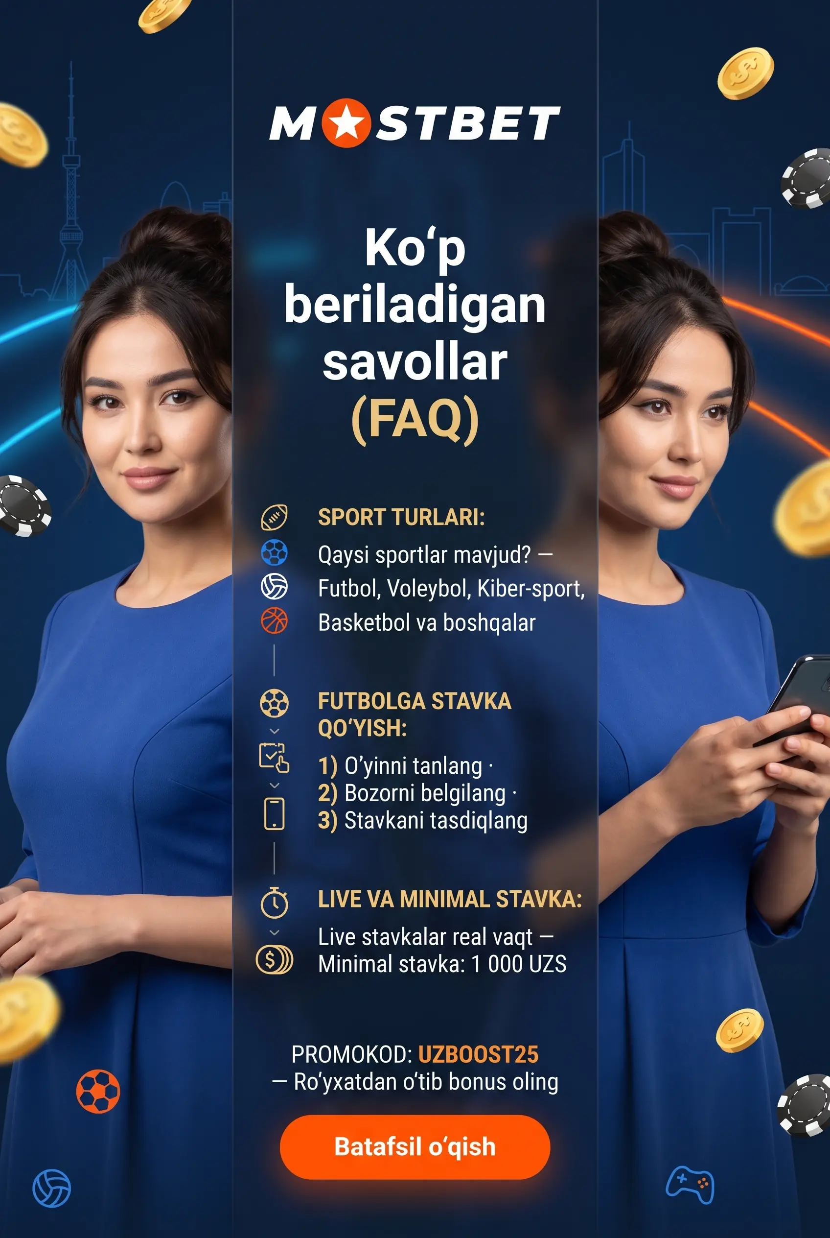 Mostbet stavkalar ko'p so'raladigan savollar